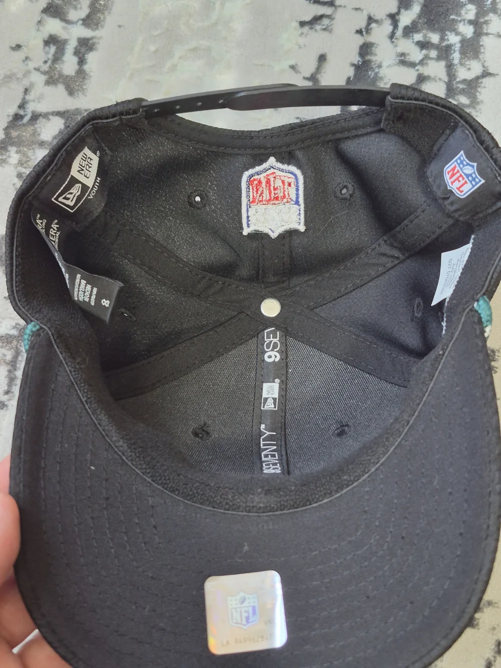 New Era Philadelphia Eagles NFL Snapback Hat Black COOLERA MICROERA Adjustable Y